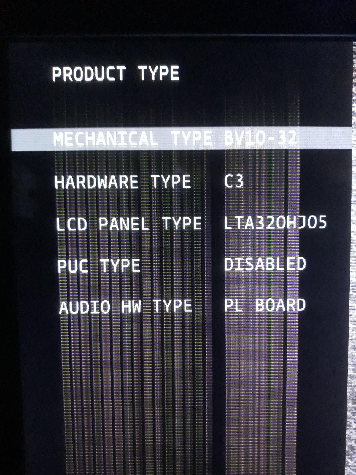 BV10-32 LCD LTA320HJ05 Org 92 pins